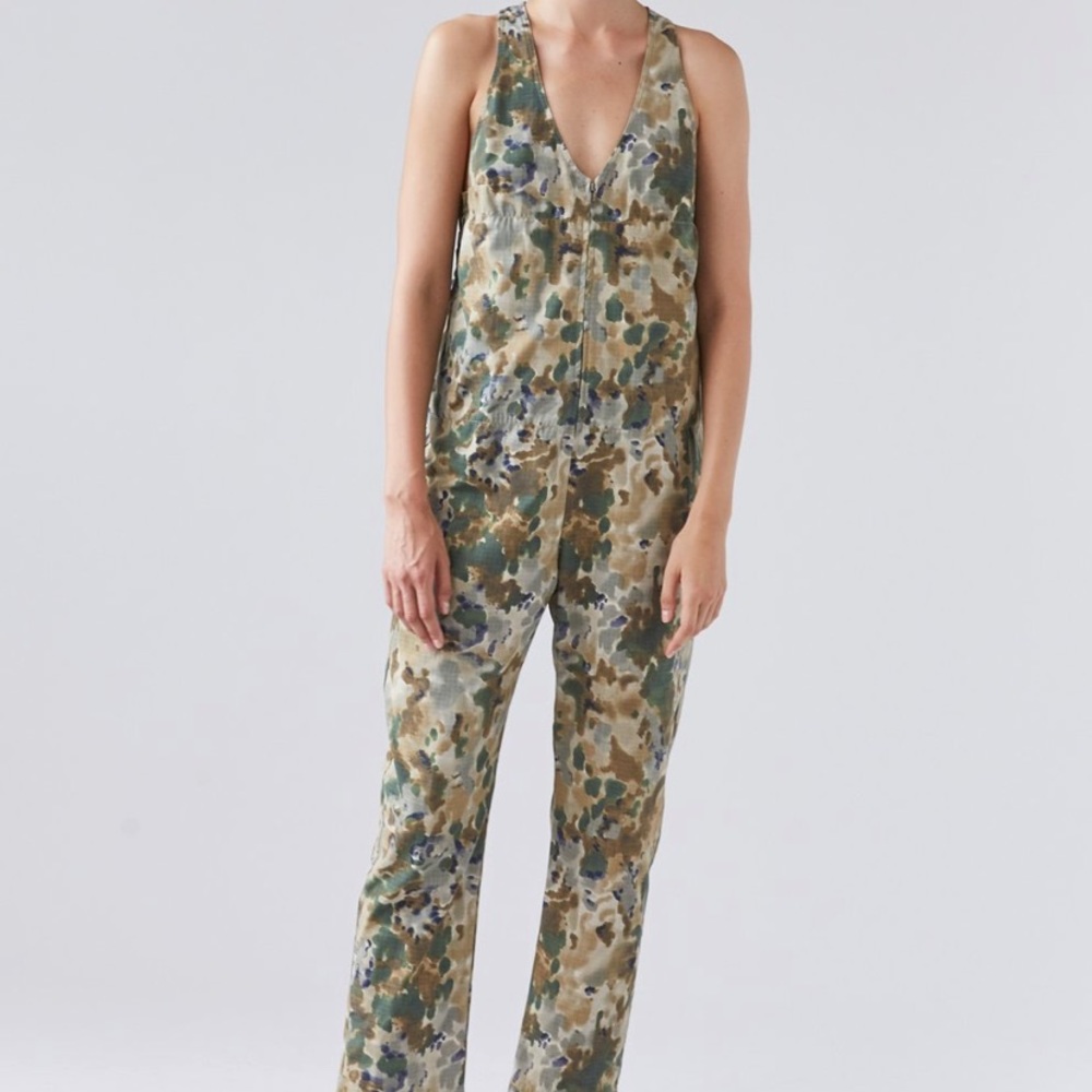 Rachel Comey Camo Buxton Jumpsuit size 4